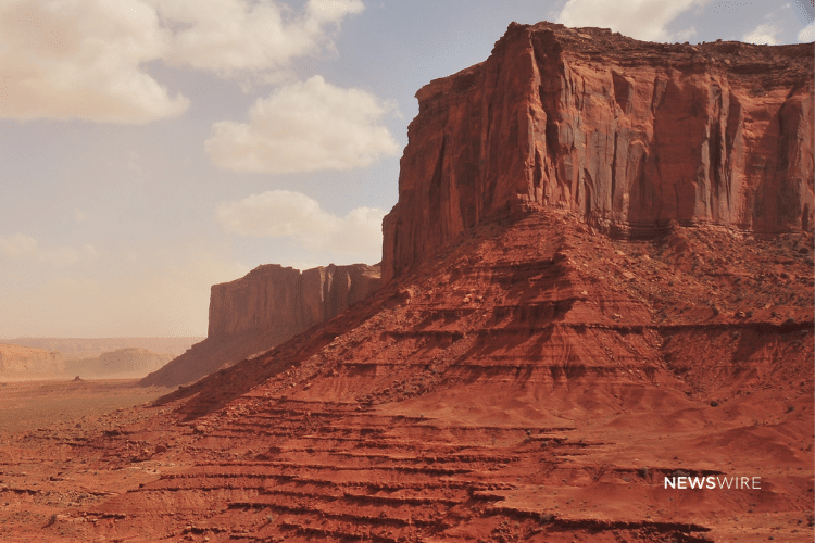 Picture of a desert landscape in Arizona. Picture is being used for a Newswire blog post about the top media outlets in Arizona.