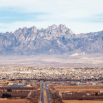 Newswire-branded image of Las Cruces. This image is being used for a blog post about the top media outlets in New Mexico.