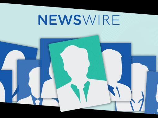 Newswire-branded image of different outlines of business people. Looks like Guess Who? characters. Image is being used for a blog post about Newswire's Media Database.