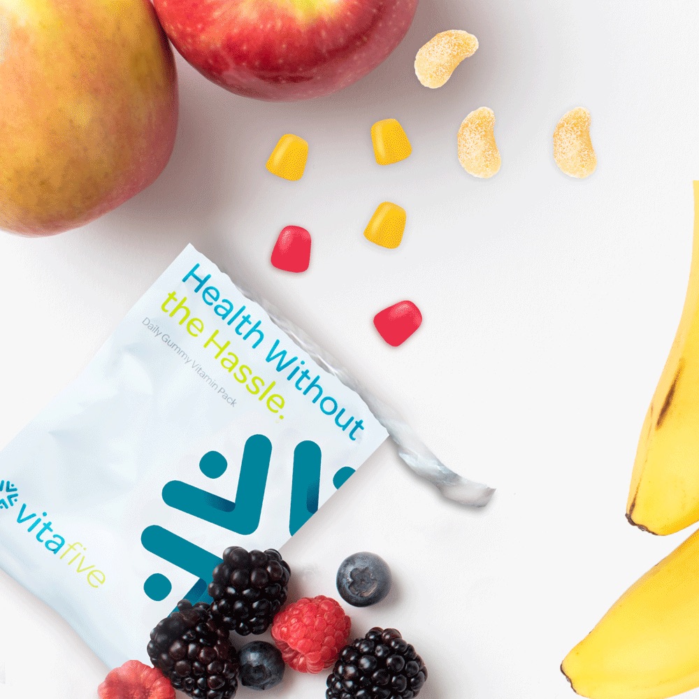 Vitafive Sending Custom Gummy Vitamin Packs Directly to You Every 4