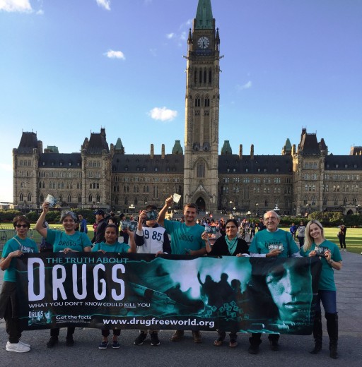 Ottawa Scientologists March To Raise Awareness On Drugs Press