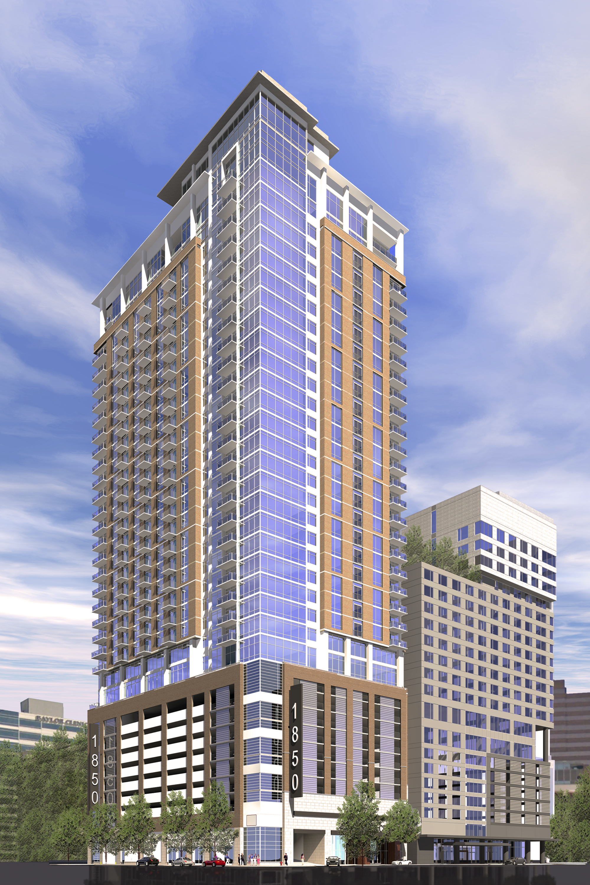 Greystar and Medistar Announce Plans for High-Rise Apartment Tower in