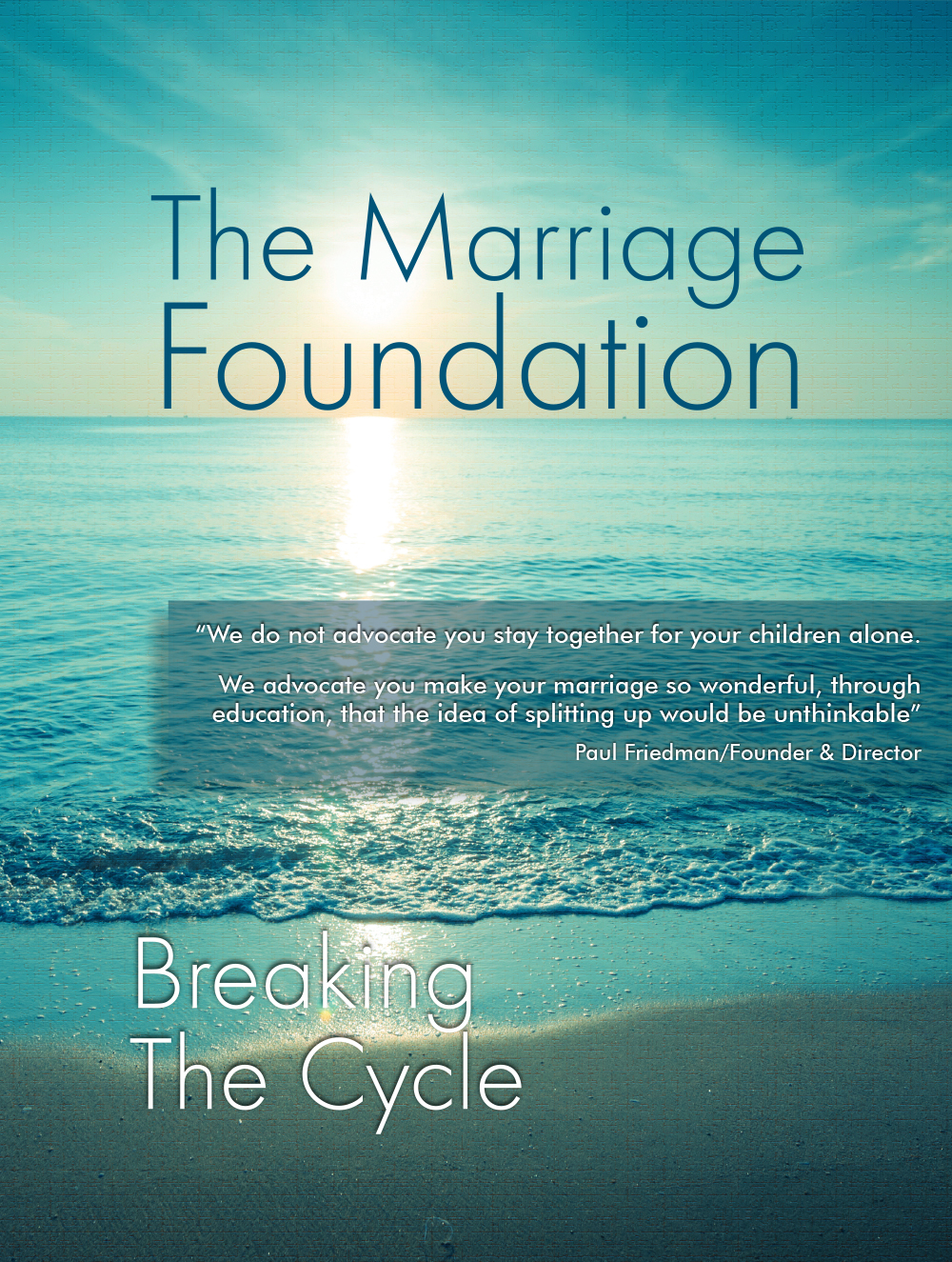 The Marriage Foundation Launches Premarital Courses at Del Mar Bridal