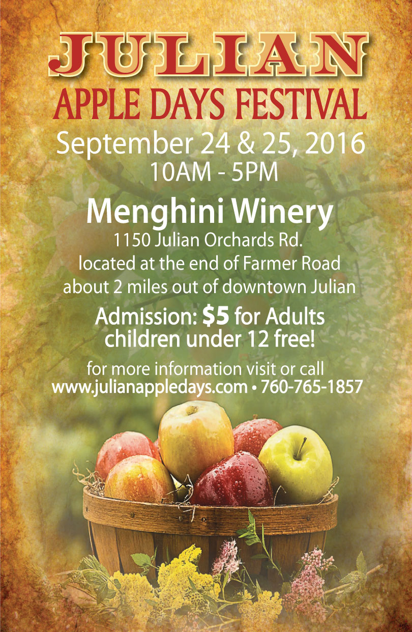 Julian Apple Days Festival Celebrates the Apple Harvest Newswire