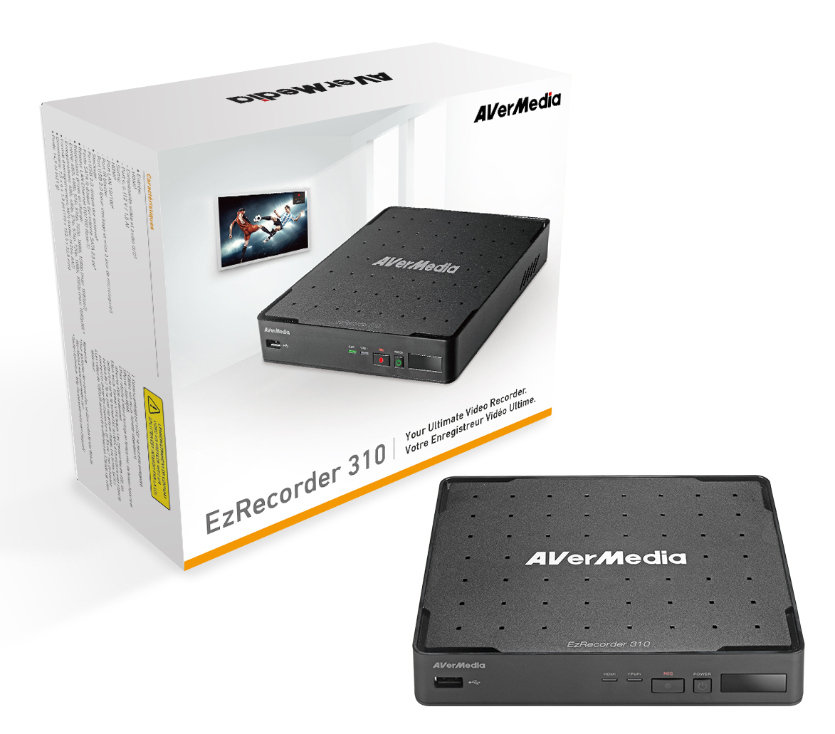AVerMedia Unveils Its New Stand Alone DVR EzRecorder 310 Newswire
