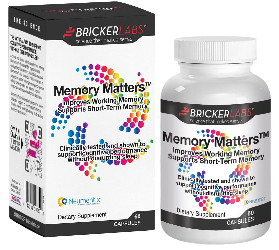 Memory Matters® With Neumentix™ From Bricker Labs is a Top Three